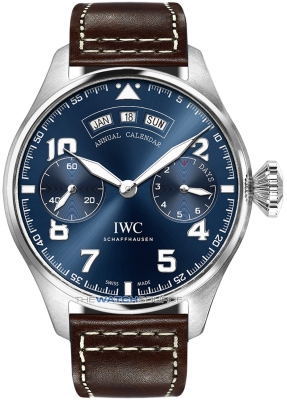 Buy this new IWC Big Pilot's Watch Annual Calendar iw502703 mens watch for the discount price of £29,250.00. UK Retailer.